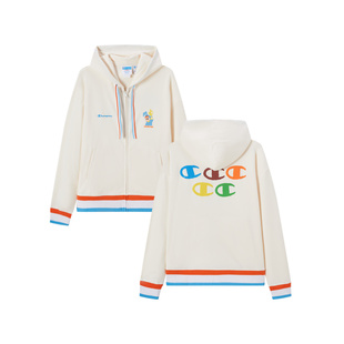 【Melting sadness联名】Champion冠军开襟连帽卫衣休闲时尚外套