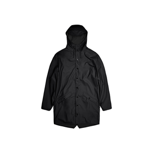 Rains 中长防风防水面料夹克风衣外套旅行男女Long Jacket/12020