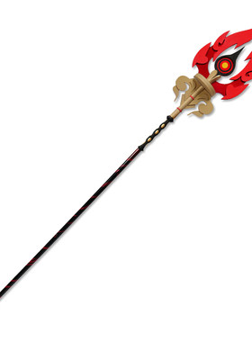 原神胡桃cos道具护摩之杖武器