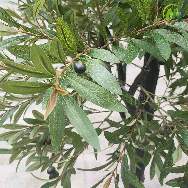定制PE杆仿真橄榄树造型树景观园林工程假树仿真大树定制许愿树