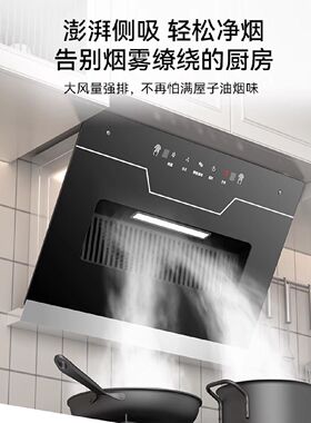 新飞小尺寸油烟机厨房家用侧吸窗式抽油烟机小型出租屋公寓大吸力