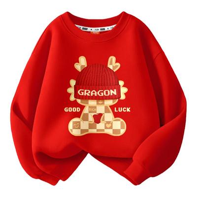 真维斯club男童加绒卫衣秋冬款