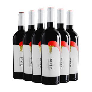 山海情贺兰红赤霞珠干红葡萄酒麒响贺兰山国产红酒贵人香白葡萄酒