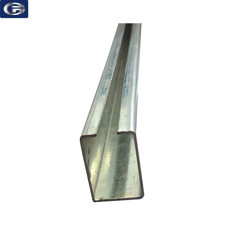 厂家生产可按需定制镀锌型钢 长期生产镀锌C型钢 冷弯C型钢支架