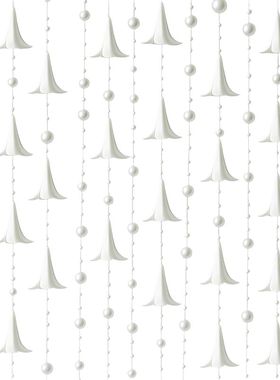 珍珠百合串吊饰婚礼庆典装饰道具