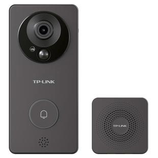 TP-LINK可视门铃家用监控电子智能猫眼门口摄影头2K监视摄像头wifi无线DB52C大广角语音通话