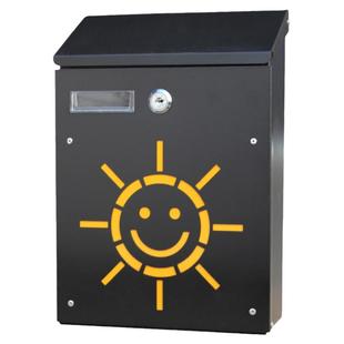 新中式办公室意见箱园长信箱室外收件挂墙带锁防雨水创意报箱邮筒