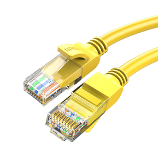 绿联超五5类六6网线百兆成品电脑1网络家用千兆3双头连接15/20m米