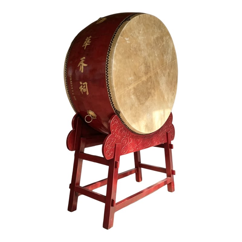 台湾工艺寺庙大鼓 佛具法器祠堂用鼓 钟楼鼓晨钟暮鼓大殿鼓道场鼓