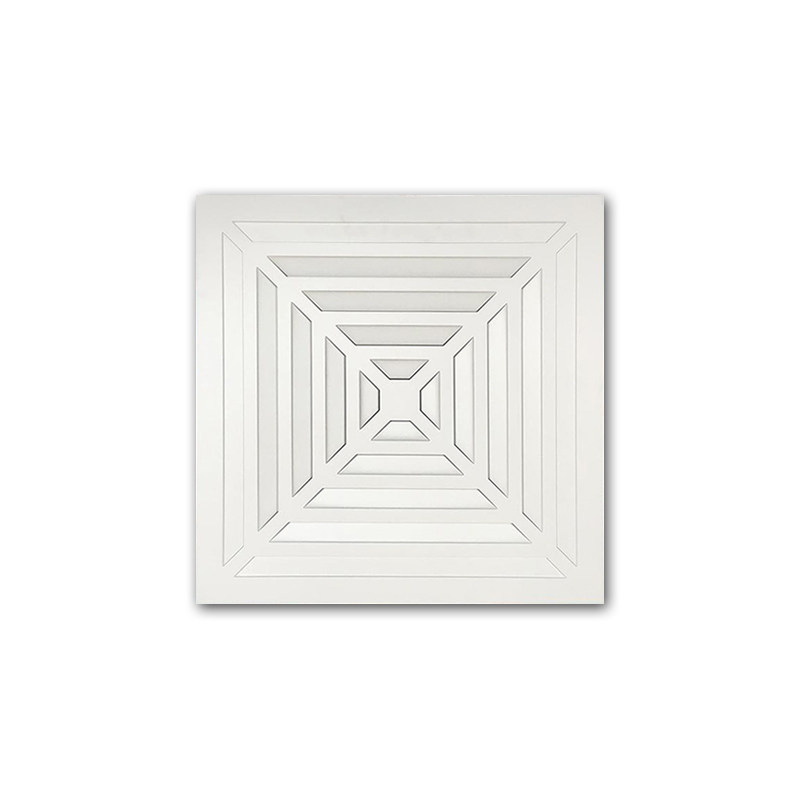 600*600集成吊顶排透气口60x60铝扣板换气通风口铝天花空调出风口