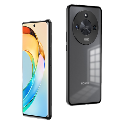 适用于Honor荣耀x60pro手机壳荣耀GT金属边框x60i加厚防摔镜头圈保护套x50pro全包边铁硬壳x50i+磨砂背板后盖