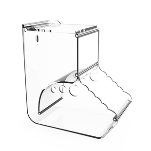 仓鼠食盆自动喂食器金丝熊荷兰猪龙猫刺猬兔子专用下料吃食盆食盒