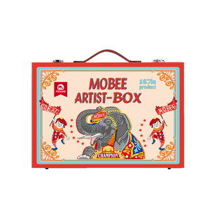 mobee画笔套装礼盒儿童绘画工具专用水彩笔女孩画画小学生礼物