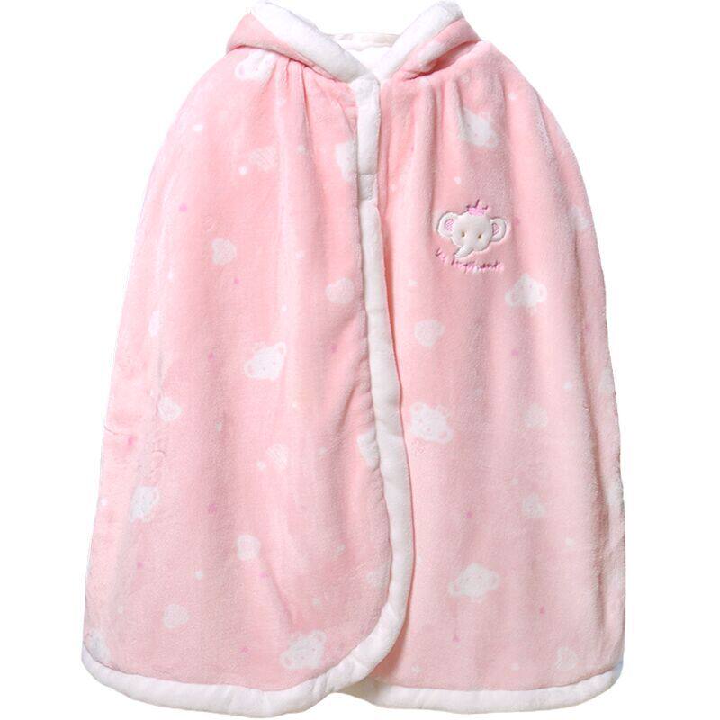 丽婴房新款正品婴幼儿披风秋冬款