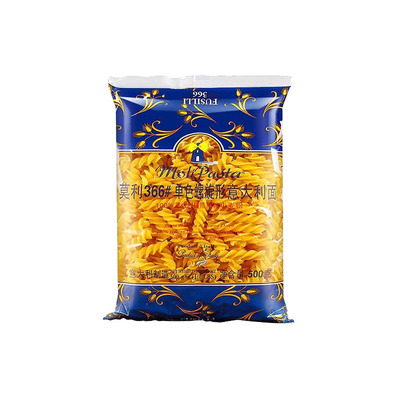 莫利进口意大利面螺旋形500g