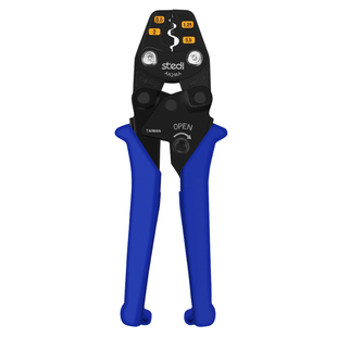 司特力压线钳冷压端子钳电工多功能铜鼻子快速接线钳压接钳子