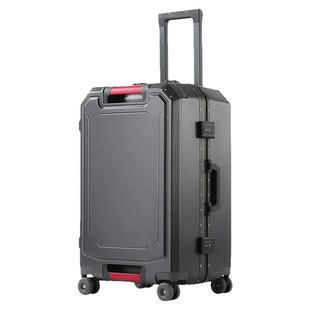 袋鼠行李箱男生2025新款28寸大容量结实耐用拉杆旅行密码皮箱子24