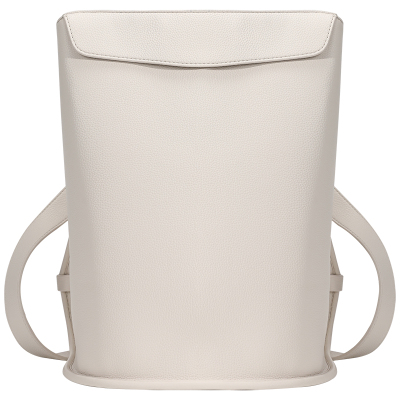 设计感小众头层牛皮女士背包