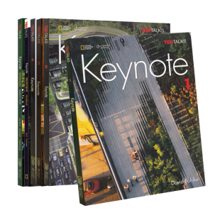 Keynote with Online 1-4级别教材 英文进口 原版青少年综合教材 美国国家地理出版社 含在线学习账号online初高中综合性演讲教材