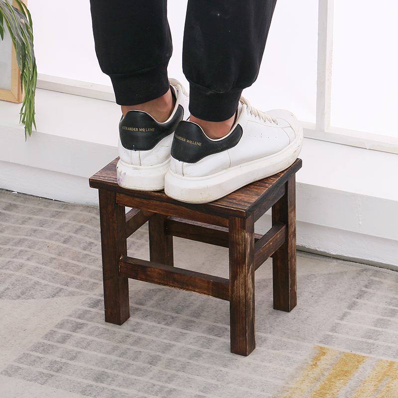 实木小凳子家用方凳大人木质小姜结实木头矮凳凳换鞋茶凳客厅儿童