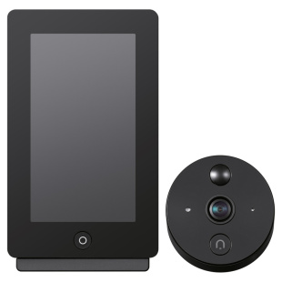 tplink可视门铃带显示屏家用防盗门口监控电子智能猫眼摄像头635A