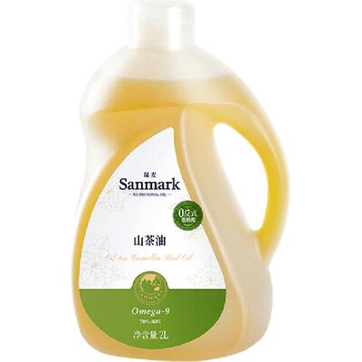 晟麦零反式脂肪酸山茶油2L