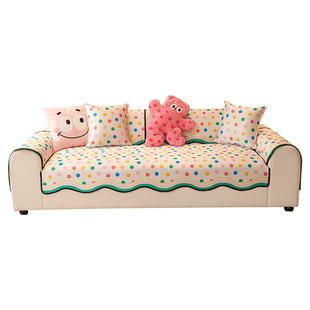 冰丝异形沙发垫夏季凉席坐垫2025新款防滑多巴胺氛围感凉垫盖布巾