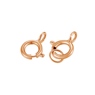 18k黄金弹簧扣K金扣头18K金龙虾扣弹簧卡扣手链项链脚链diy配件