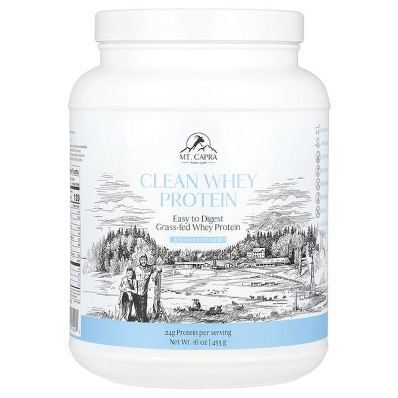 Mt.Capra干净乳清蛋白粉帮助肌肉肠胃呵护力量训练运动