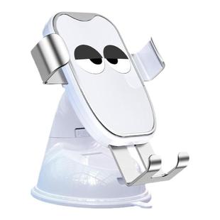 车载手机支架2025新款吸盘式创意卡通车内固定汽车导航专用支撑架