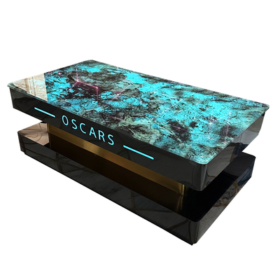 KTV茶几专用发光电奢石酒吧台桌