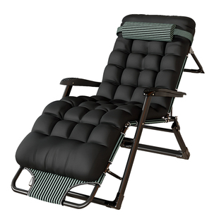 可折叠床午休躺椅办公室坐睡两用家用阳台休闲单人行军懒人沙发床