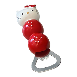 可爱冰箱贴磁贴个性创意啤酒开瓶器磁吸高级感M麦门薯条冰糖葫芦