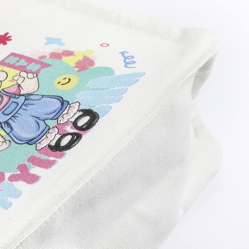 手提帆布袋定制印logo加厚礼品学生定做布袋棉购物袋培训空白