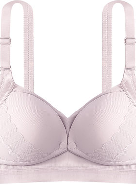 哺乳前开扣纯棉棉产后孕妇内衣