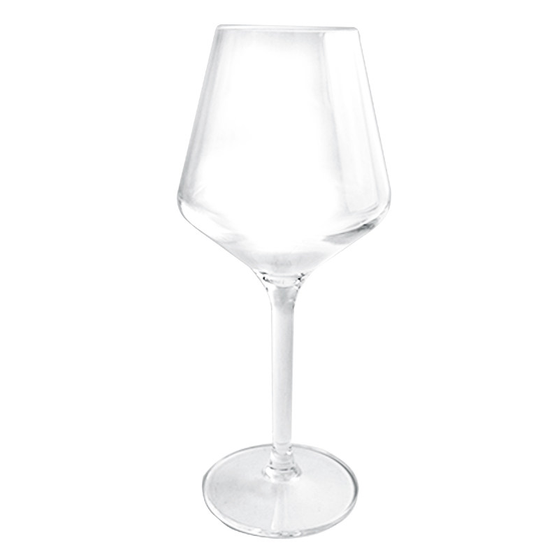 亚克力塑料透明高脚葡萄酒红酒杯