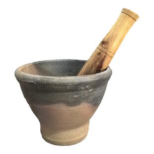 泰国沙制土制对窝舂木瓜沙拉宋丹舂器舂鸡脚春臼捣蒜器舂凉拌捣罐