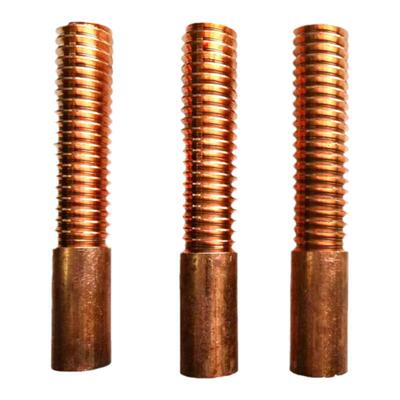 左旋紫铜螺纹电极反牙铜电极牙棒