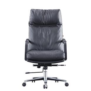 现货精英律师罗槟同款老板椅真皮家用椅子商务办公羽绒牛皮大班椅