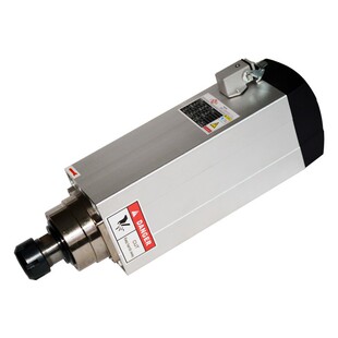 昌盛2.2KW雕刻机主轴电机头1.5方形4风冷开料机下3.5KW高速4.5/6