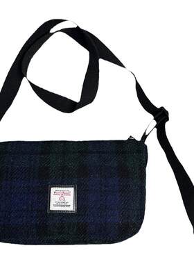 harristweed哈里斯粗花呢斜挎包