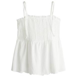 HM背心吊带春季时尚缩褶吊带衫1285595