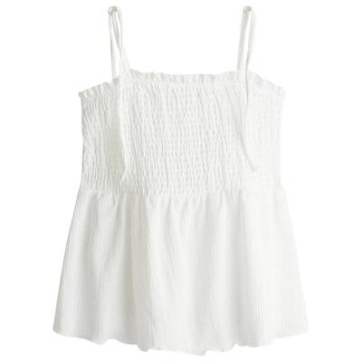 HM背心吊带春季时尚缩褶吊带衫1285595