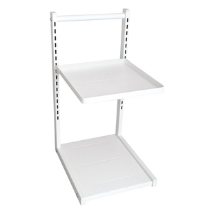 电饭煲置物架小型厨房桌面空气炸锅调料分层架桌面电热水壶收纳架