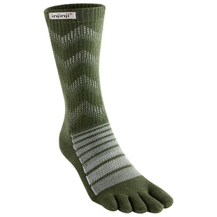 injinji长筒美利奴羊毛袜加厚登山滑雪袜户外徒步秋保暖冬