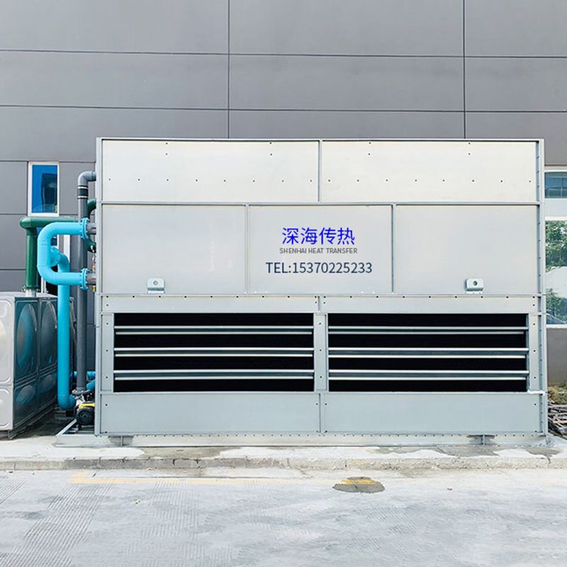 不锈钢复合流闭式冷却塔循环水蒸发式空冷器中频熔炼炉加热炉水塔