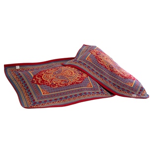 雅赞纱布软席成人枕巾迷你被新生儿铺毯纱布多功能盖被55*78多层