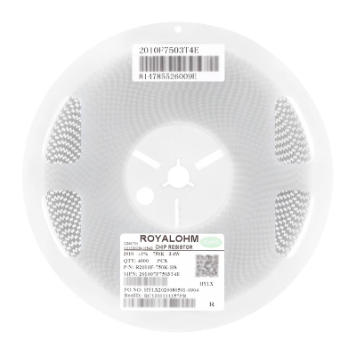 原装 2010贴片电阻 750K(7503) ±1% 0.75W 201007F7503T4E(10只)