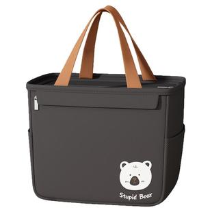 保温袋铝箔加厚大号手提学生饭盒袋子上班族防水隔热冷藏便当袋包