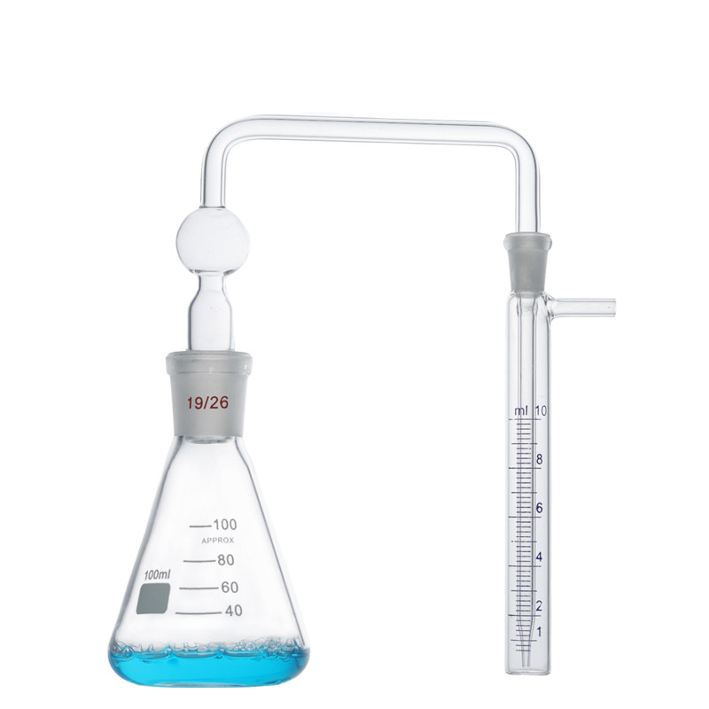 银盐法测砷器 100ml-150ml砷化氢发生装置 测砷器 卧式测砷
